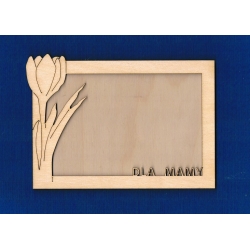 SKLEJKA #3mm Ramka 17,5x12,5cm  obrazek DLA MAMY
